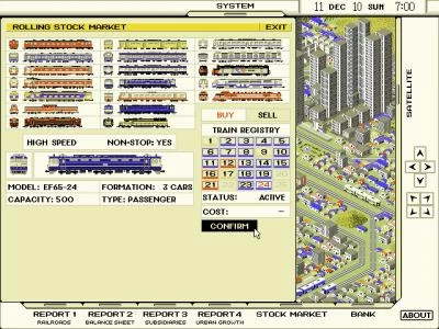 A-TRAIN screenshot 11