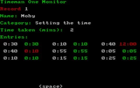 TIMEMAN ONE screenshot 4