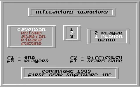 MILLENIUM WARRIORS screenshot 3