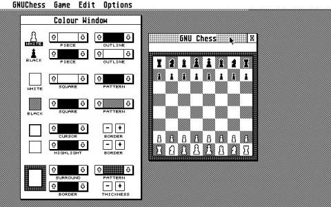 GNU CHESS screenshot 2