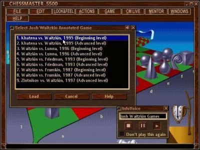 CHESSMASTER 5500 screenshot 2
