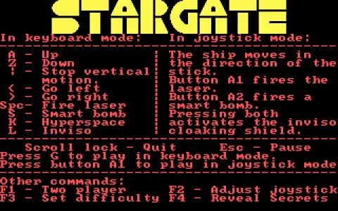 STARGATE screenshot 2