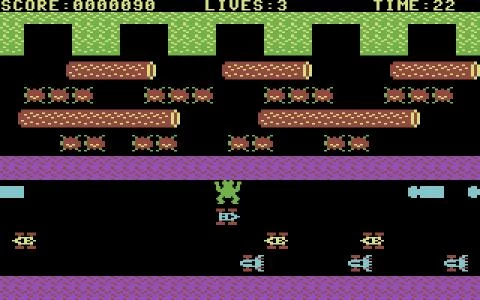 FROGGER 64 screenshot 2