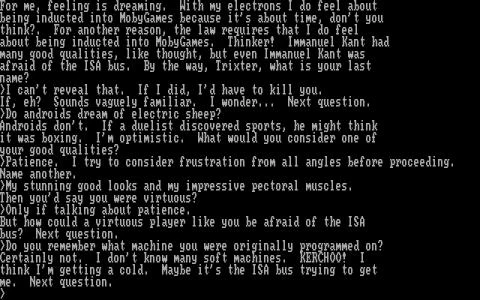 RACTER screenshot 3