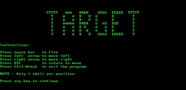 IBM PERSONAL COMPUTER BASIC COMPILER (INCLUDED GAME) screenshot 8