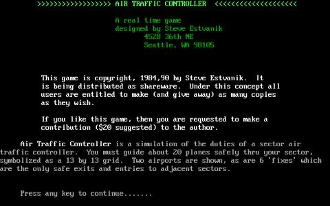 Air Traffic Controller