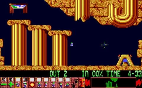 LEMMINGS screenshot 4