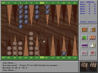 ULTIMATE BACKGAMMON screenshot 4