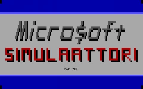 Micro$oft Simulator