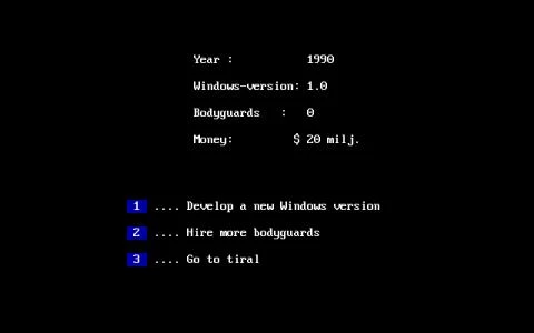MICRO$OFT SIMULATOR screenshot 2