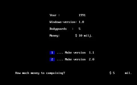 MICRO$OFT SIMULATOR screenshot 4