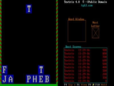 TEXTRIS screenshot 3