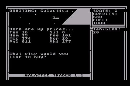 GALACTIC TRADER screenshot 3