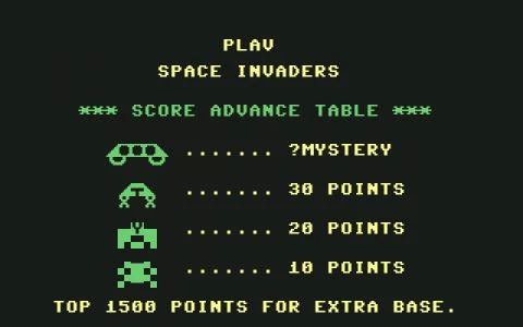 SPACE INVADERS screenshot 2
