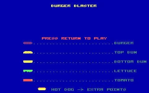 BURGER BLASTER screenshot 4
