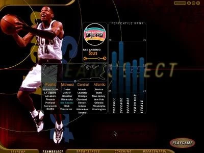 NBA INSIDE DRIVE 2000 screenshot 7