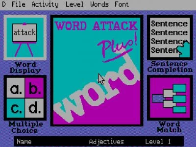 WORD ATTACK PLUS! screenshot 2