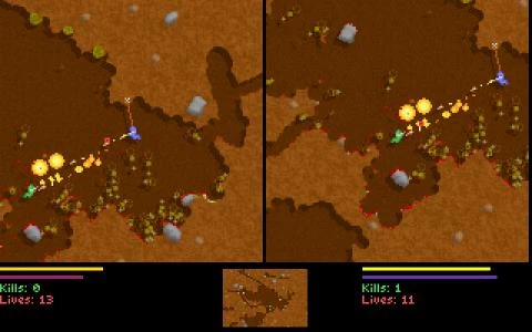 LIERO screenshot 7