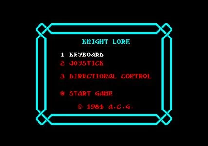 KNIGHT LORE screenshot 2