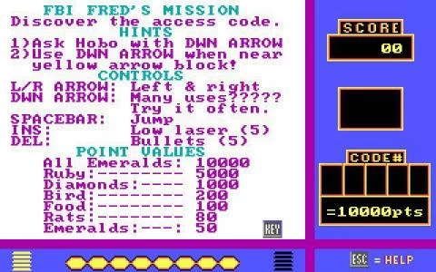FBI FRED screenshot 2