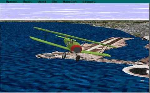 MICROSOFT FLIGHT SIMULATOR (V5.0) screenshot 3