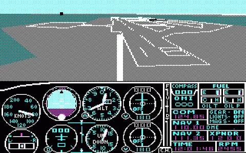MICROSOFT FLIGHT SIMULATOR (V2.0) screenshot 4