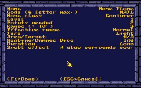 THE BARD'S TALE CONSTRUCTION SET screenshot 4