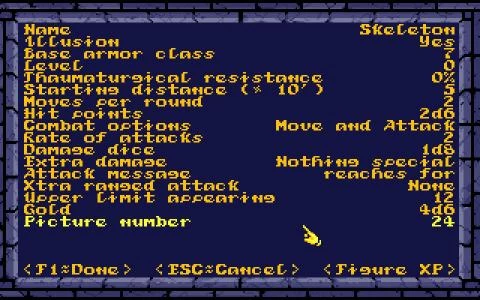 THE BARD'S TALE CONSTRUCTION SET screenshot 5