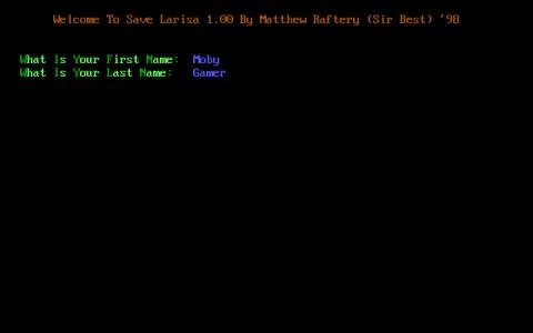 Save Larisa
