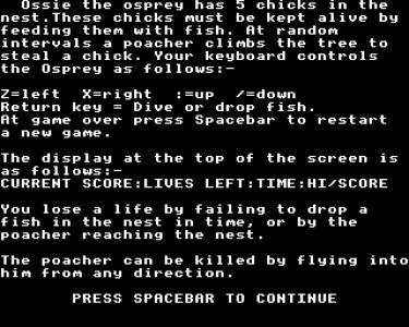 OSSIE screenshot 2