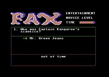 FAX screenshot 2