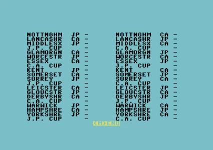 CRICKET CAPTAIN screenshot 3