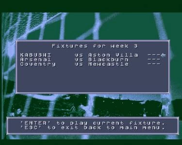 FANTASY MANAGER: THE COMPUTER GAME screenshot 11
