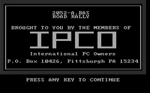 Road Rally