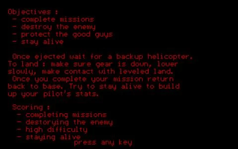 CHOPPER COMMANDO screenshot 6