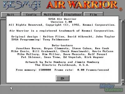 AIR WARRIOR screenshot 14