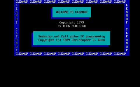 CleanUp