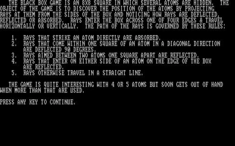 BLACK BOX screenshot 2
