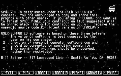 SPACEWAR screenshot 7