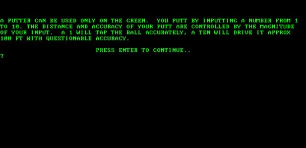 GOLF screenshot 3