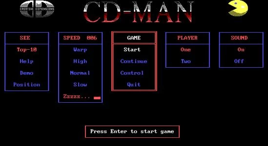 CD-MAN VERSION 2.0 screenshot 2