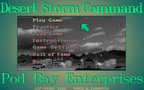 DESERT STORM COMMAND DELUXE screenshot 2