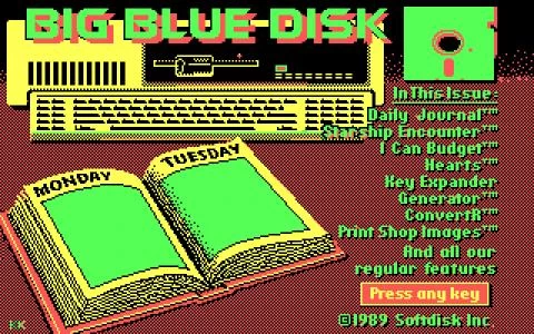 Big Blue Disk #33