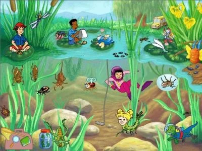 THE MAGIC SCHOOL BUS EXPLORES BUGS screenshot 2