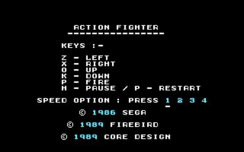 ACTION FIGHTER screenshot 2