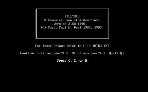 Fallthru