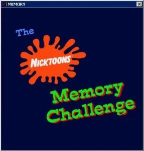 The Nicktoons Memory Challenge