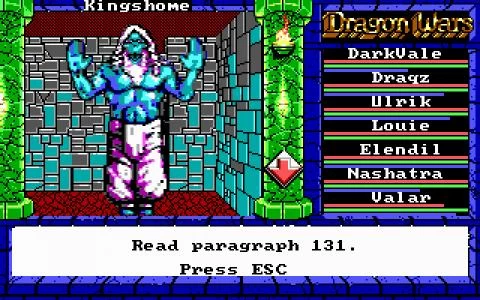 DRAGON WARS screenshot 2