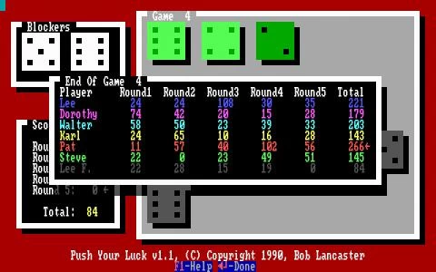 MICROLINK PUSH YOUR LUCK screenshot 3