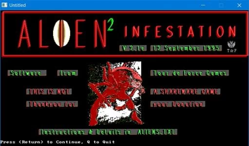 Alien2 Infestation